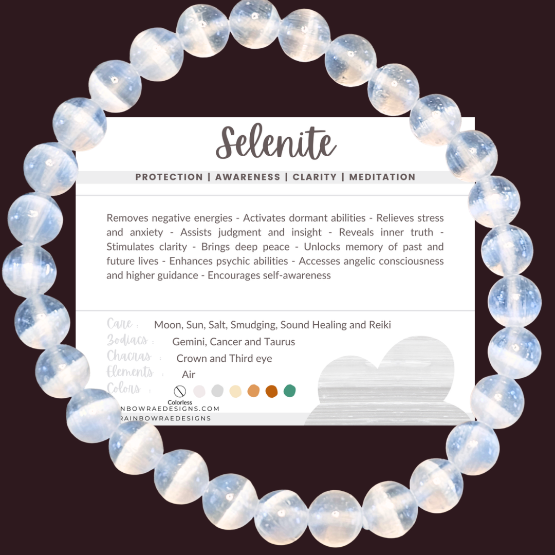 Selenite  Bracelet